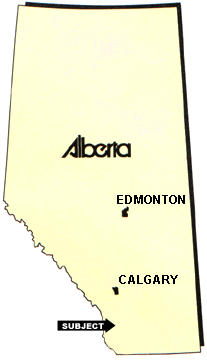 Alberta Map